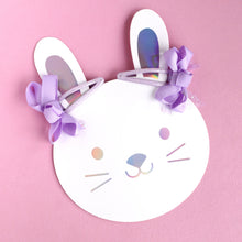 Load image into Gallery viewer, Lavender Mini Grosgrain Hair Clips