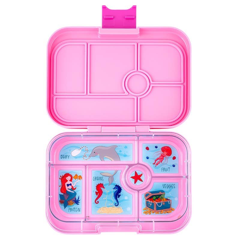 Yumbox Original 6 Compartment Bento Box - Pink Mermaid