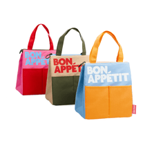 Load image into Gallery viewer, GREEN BON APPÉTIT LUNCH BAG HF