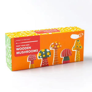 Journey Of Something - Paint Your Own Wooden Mushrooms