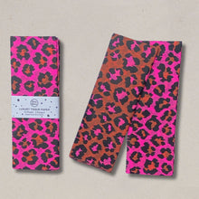 Load image into Gallery viewer, Luxury Tissue Paper Gift Wrap | Leopard | Ginger/Pink
