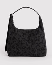 Load image into Gallery viewer, Baggu Nylon Shoulder Bag Charcoal Ditsy Floral