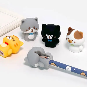 Kawaii Cat Silicone Pencil Sharpener