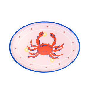 Le Dinner Crab Platter Charger Plates