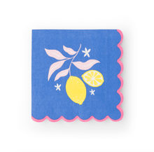 Load image into Gallery viewer, LEMON ZEST LARGE NAPKINS