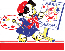 Load image into Gallery viewer, Merry Christmas - Vintage Christmas Greeting Card Pack of 15