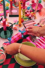 Load image into Gallery viewer, Red and Green Pattern Napkins (Set of 2)