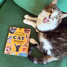 Load image into Gallery viewer, Hiss-terically Funny Cat Sticker Book