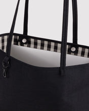 Load image into Gallery viewer, Baggu Medium Nylon Reversible Tote Black Mix