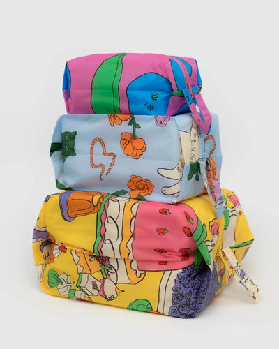 Baggu - 3D Zip Set Still Life