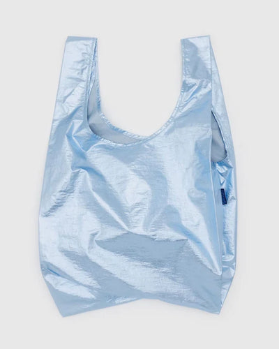 Baggu - Metallic Light Blue Standard Bag