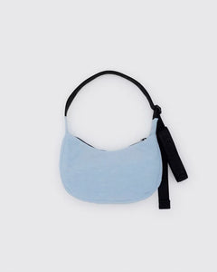 Baggu - Small Nylon Crescent Bag- Embroidered Ballet Icons