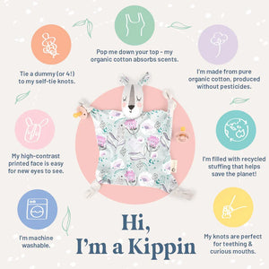 Kippin Organic Cotton Baby Comforter Splits