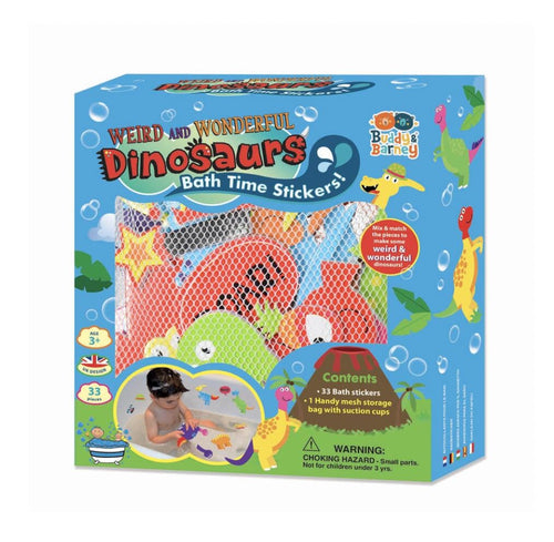 Bath Stickers Weird & Wonderful Dinosaurs