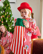 Load image into Gallery viewer, KIP &amp; Co. Jolly Christmas Velvet Stocking