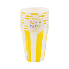 Load image into Gallery viewer, Yellow Party Cup (Pack 8)