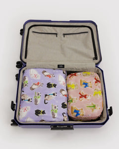Baggu Large Packing Cube Set Fancy Animals