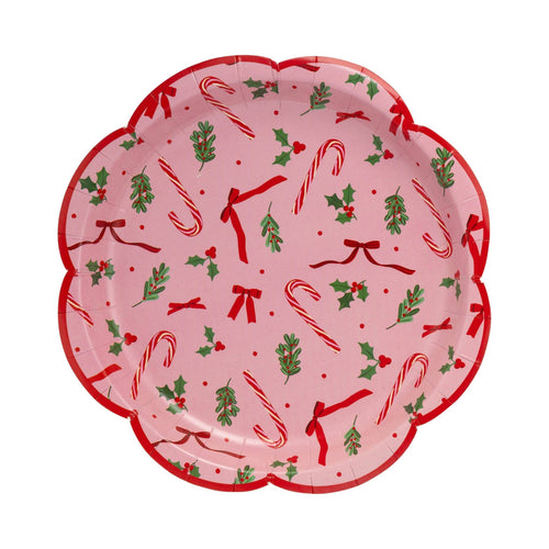 Candy Cane Plate