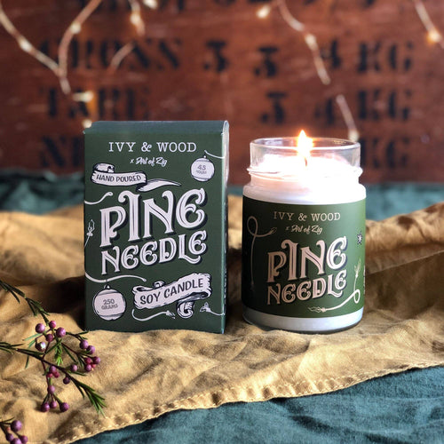 Ivy & Wood Pine Needle Limited Edition Christmas Candle