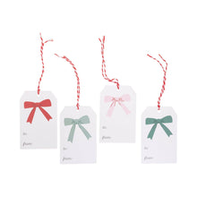 Load image into Gallery viewer, Bow Gift Tags (Set 16)