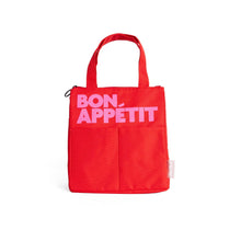 Load image into Gallery viewer, RED BON APPÉTIT ISOTHERMIC LUNCH BAG