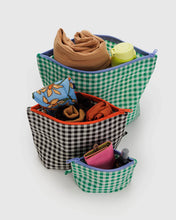 Load image into Gallery viewer, Baggu - Go Pouch Set Gingham