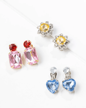 Load image into Gallery viewer, Super Smalls - Dinner &amp; A Movie Clip-On Earring Set