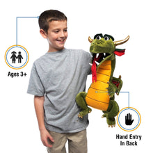 Load image into Gallery viewer, Silly Small Dragon Puppet (20")