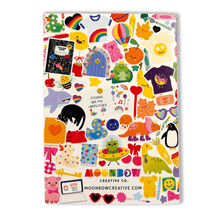 Load image into Gallery viewer, Sticker Release Book: Sticker Collage