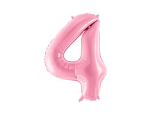 Load image into Gallery viewer, Bubblegum Pink Number Foil Balloon 86cm