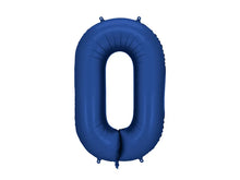 Load image into Gallery viewer, Navy Blue Number Foil Balloon 86cm