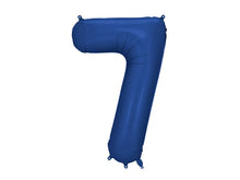 Load image into Gallery viewer, Navy Blue Number Foil Balloon 86cm
