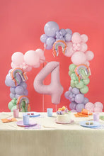 Load image into Gallery viewer, Rainbow Foil Balloon with Fringe