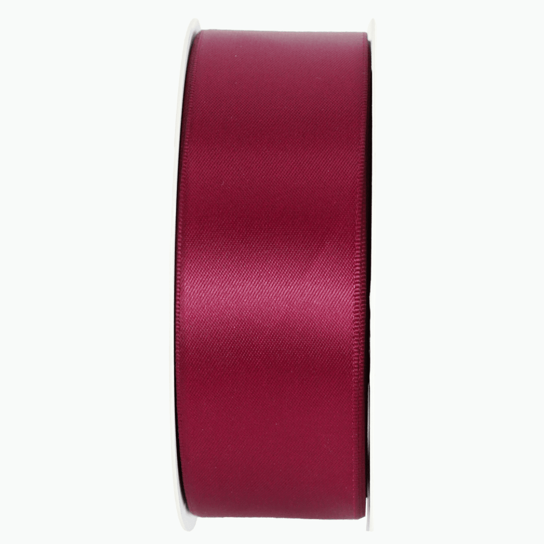 Double-Face Satin Ribbon (20mm x 30m) Burgundy