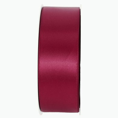 Double-Face Satin Ribbon (10mm x 30m) Burgundy