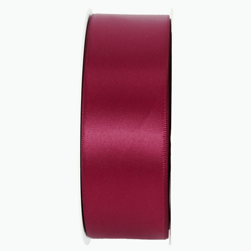 Double-Face Satin Ribbon (10mm x 30m) Burgundy