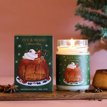 Load image into Gallery viewer, Ivy &amp; Wood Limited Edition Butterscotch Soy Christmas Candle