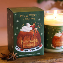 Load image into Gallery viewer, Ivy &amp; Wood Limited Edition Butterscotch Soy Christmas Candle