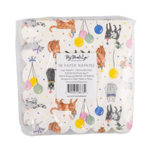 Load image into Gallery viewer, Cat Party Cocktail Napkin (Pack 18)