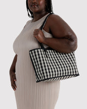 Load image into Gallery viewer, Baggu Medium Nylon Reversible Tote Black Mix