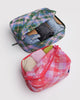 Baggu Packing Cube Set Star Plaid