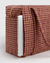 Load image into Gallery viewer, Baggu Small Cloud Carry-On Tan Houndstooth