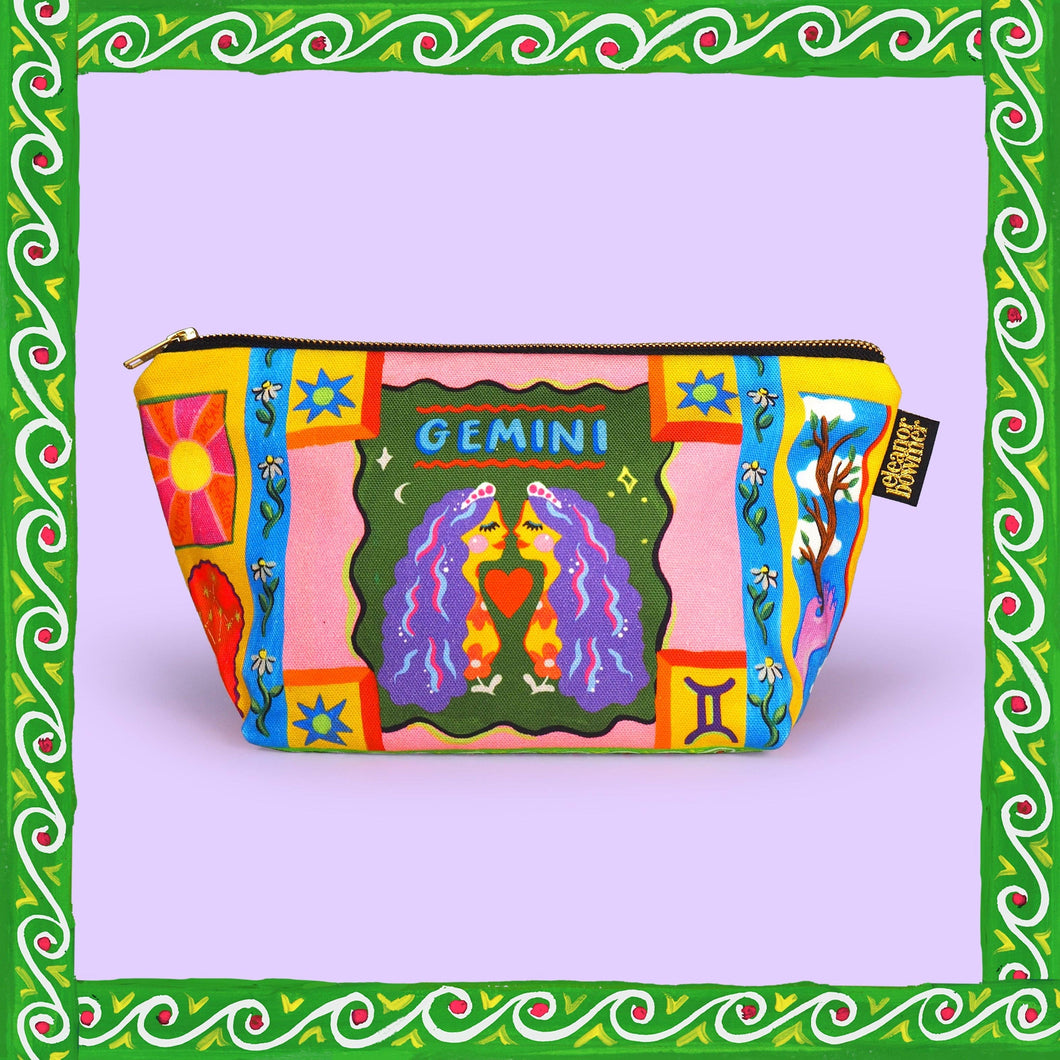 Gemini Zodiac Toiletry Bag