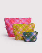 Load image into Gallery viewer, Baggu - Go Pouch Set -Star Plaid