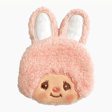 Load image into Gallery viewer, Monchhichi Gamaguchi Coin Clip Purse - Pink Bunny