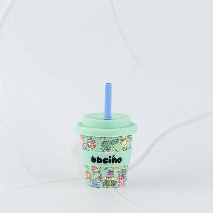 BBcino Reusable Party Animal Green Cup (120ml)