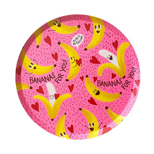 Bananas For You Large Plates (Pk 8)