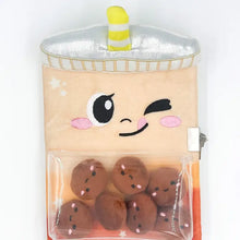 Load image into Gallery viewer, Plush Diary- Boba Milk Tea