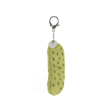 Load image into Gallery viewer, Jellycat Amuseables Pickle Plushie Bag Charm