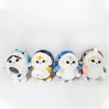 Load image into Gallery viewer, Mofusand Shark Costume Bag Charms Key Chain